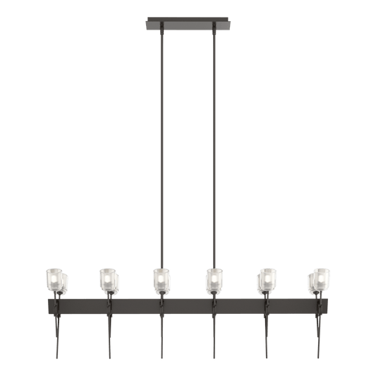 Echo 12-Light Linear Pendant - Oil Rubbed Bronze by Hubbardton Forge