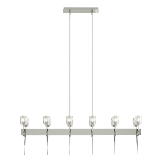 Echo 12-Light Linear Pendant - Sterling by Hubbardton Forge