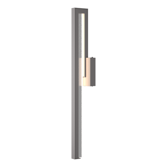 Edge Medium LED Outdoor Sconce - Coastal Burnished Steel by Hubbardton Forge