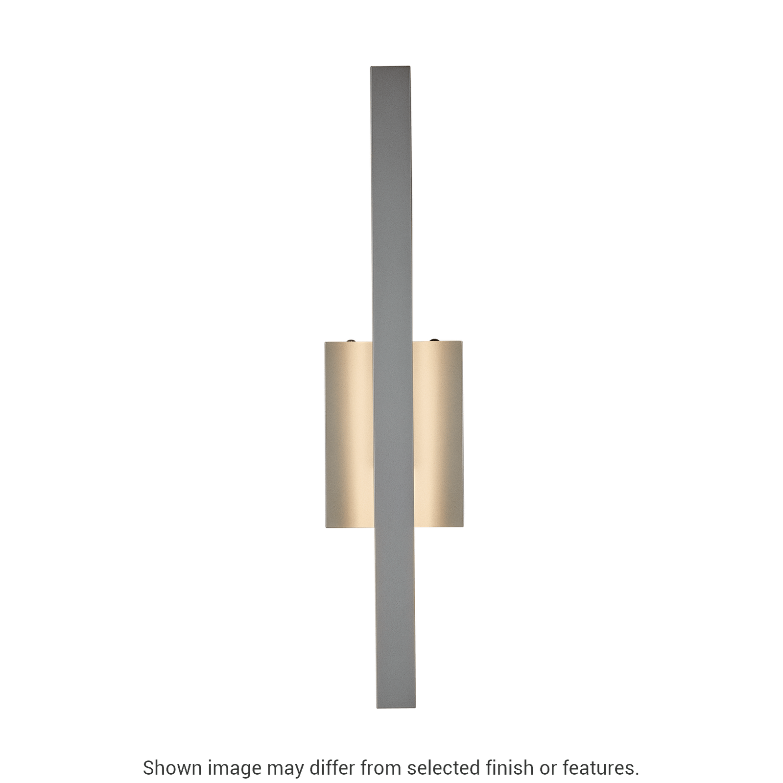 Edge Medium LED Outdoor Sconce - White by Hubbardton Forge