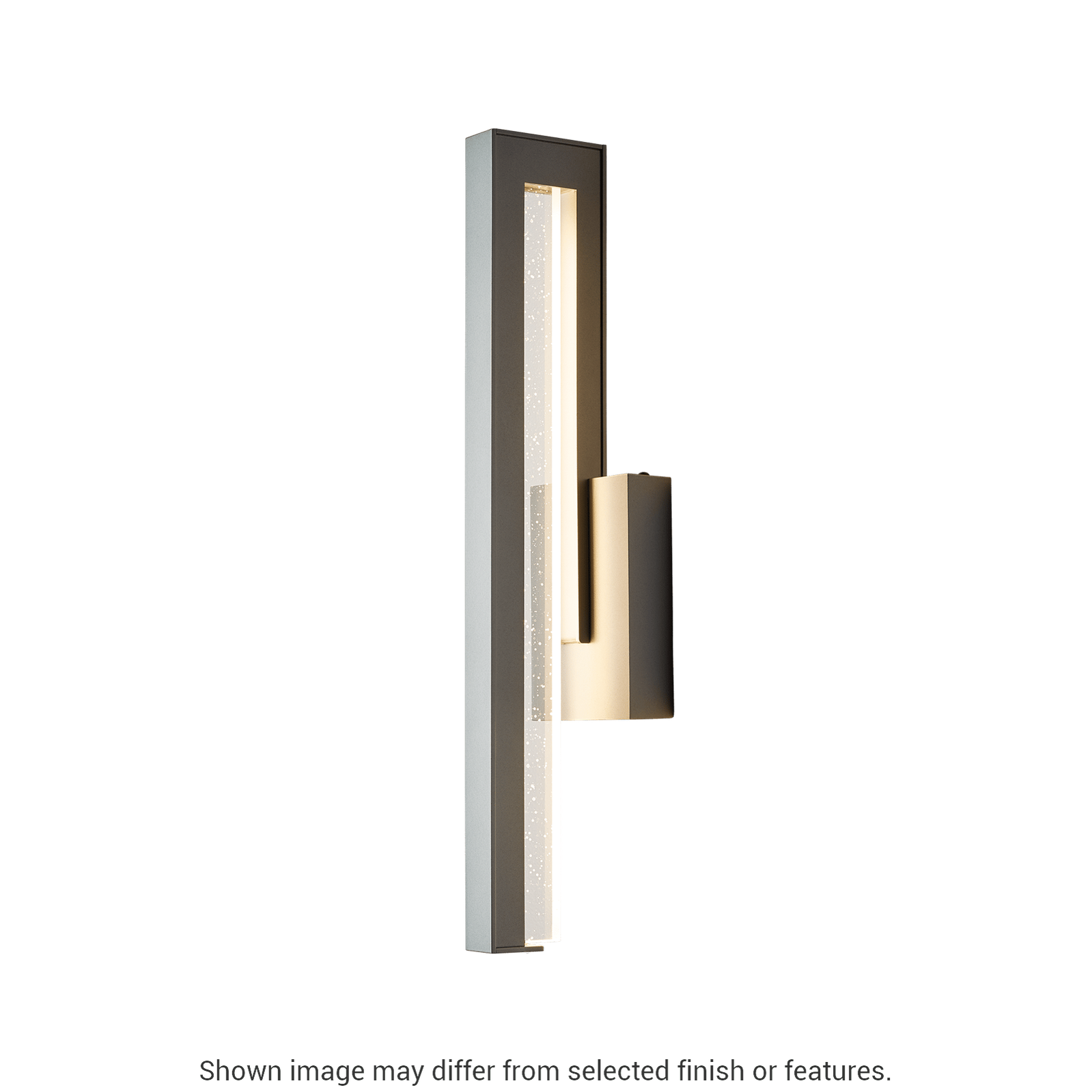 Edge Medium LED Outdoor Sconce - White by Hubbardton Forge