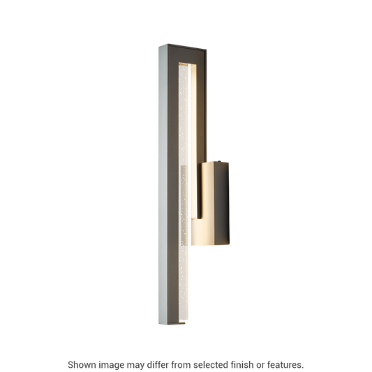 Edge Medium LED Outdoor Sconce - White by Hubbardton Forge