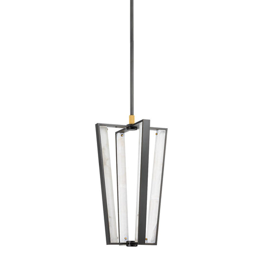 Edgemere Large LED Lantern - Aged Brass/Distressed Bronze by Hudson Valley Lighting