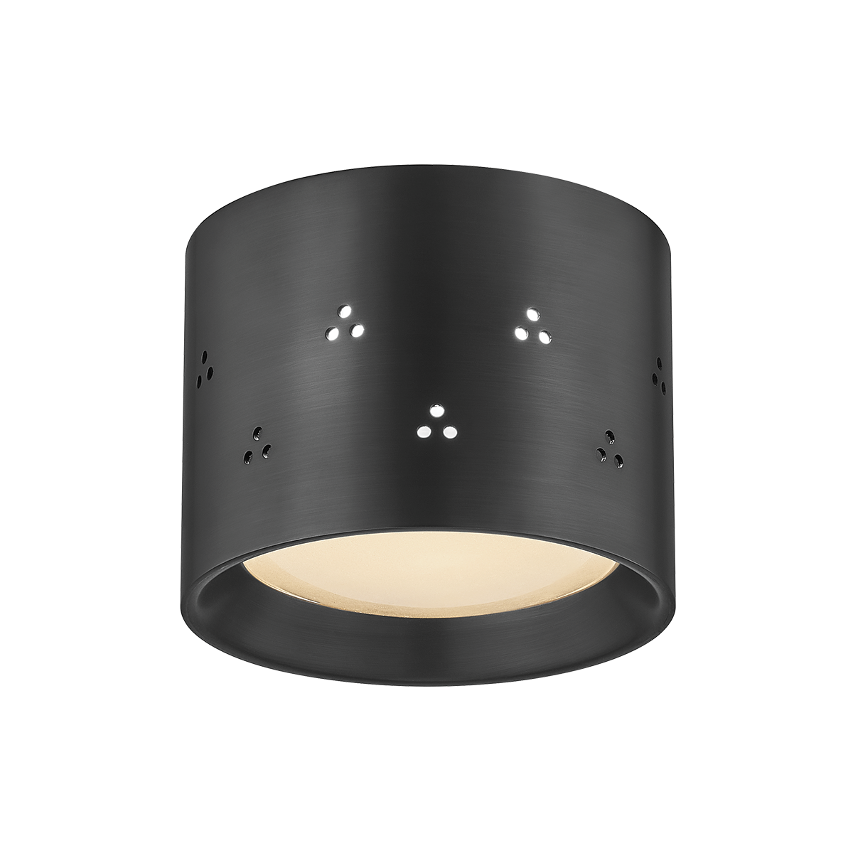 Edisto Flush Mount - Distressed Bronze by Hudson Valley Lighting