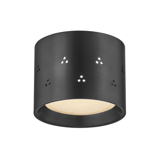 Edisto Flush Mount - Distressed Bronze by Hudson Valley Lighting