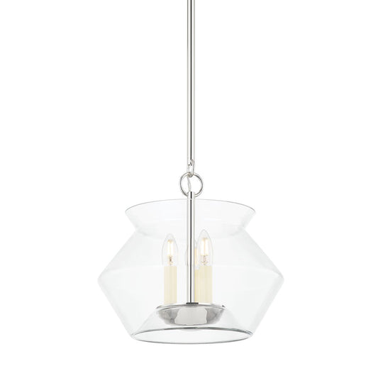 Edmonton Lantern - Polished Nickel by Hudson Valley Lighting