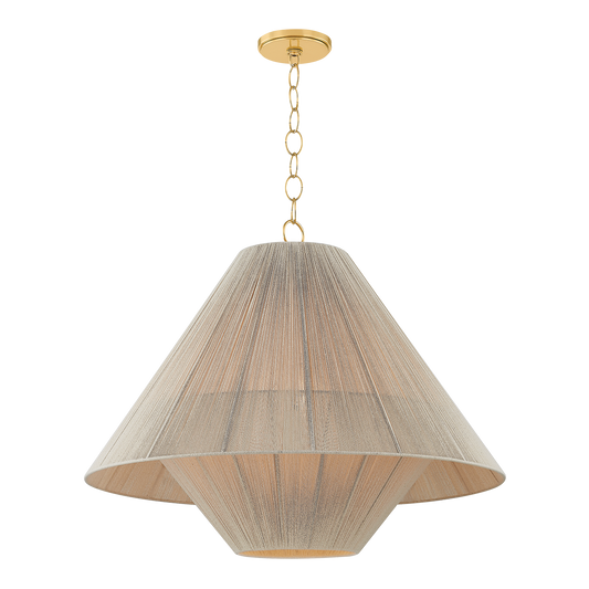 Eleanor Large Pendant - 1-Light - Aged Brass - Mitzi H988701L-AGB