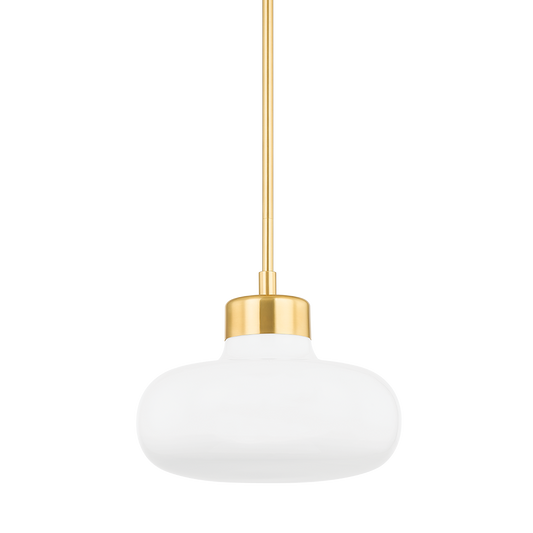 Eliana Pendant - 1-Light - Aged Brass - Mitzi H785701-AGB
