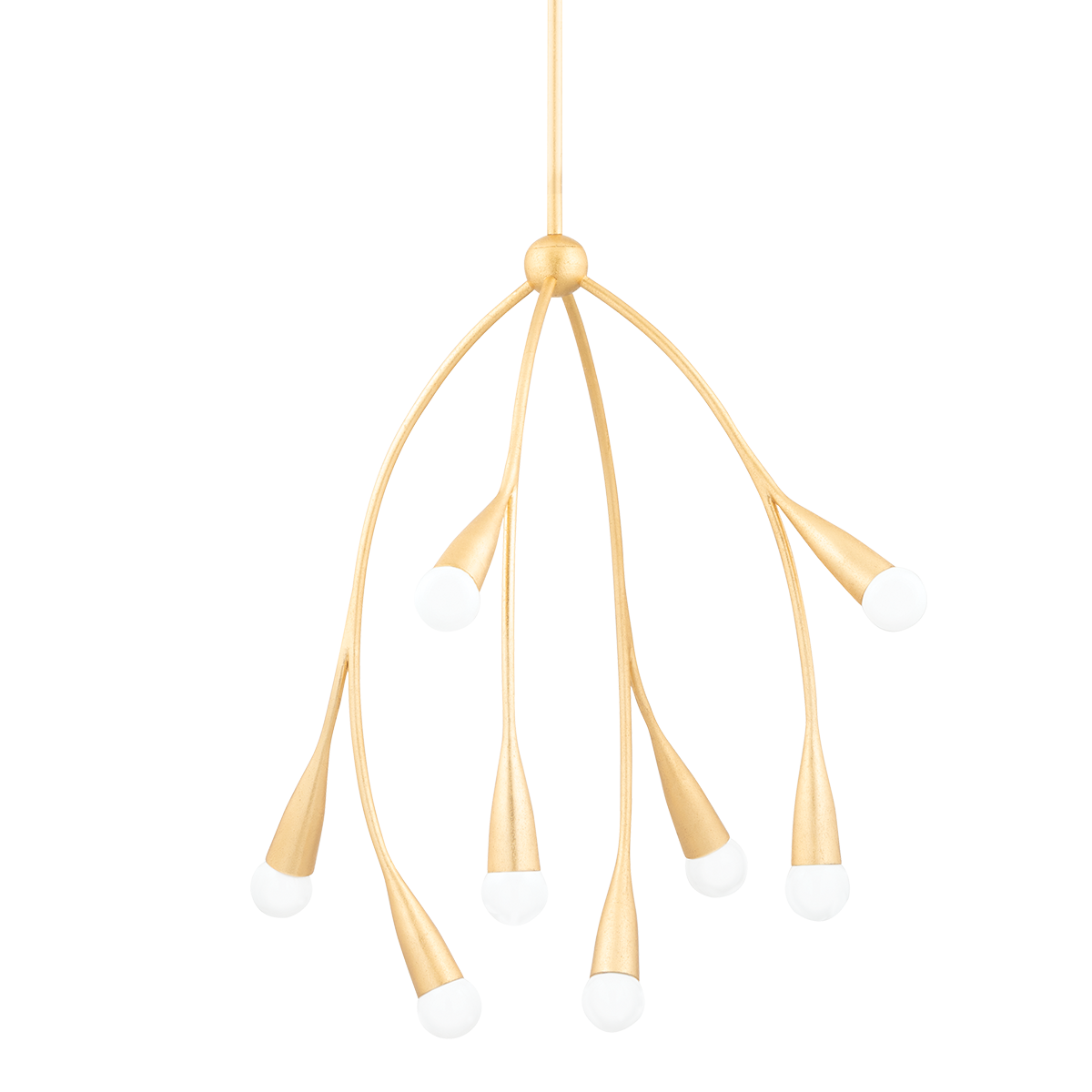 Elsa Chandelier - 8-Light - Gold Leaf - Mitzi H689708-GL