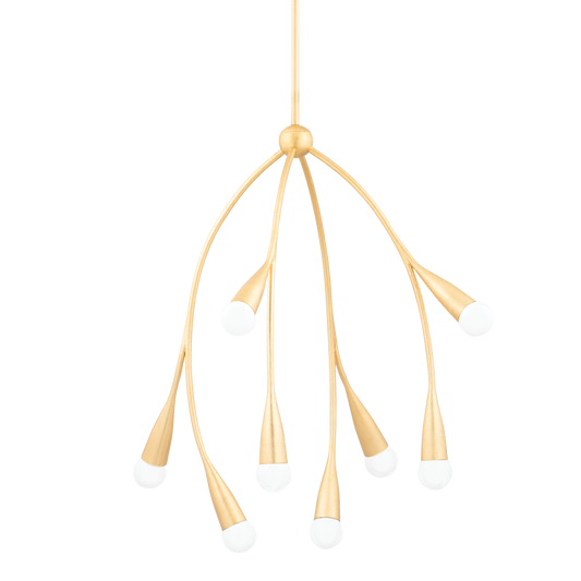 Elsa Chandelier - 8-Light - Gold Leaf - Mitzi H689708-GL