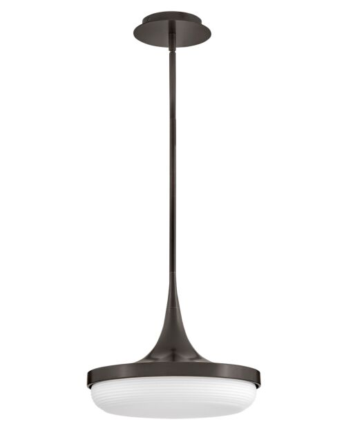 Elsa Medium LED Convertible Pendant - Black Oxide by Fredrick Ramond