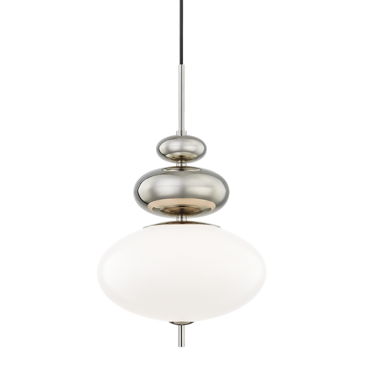 Elsie Pendant - 1-Light - Polished Nickel - Mitzi H347701-PN
