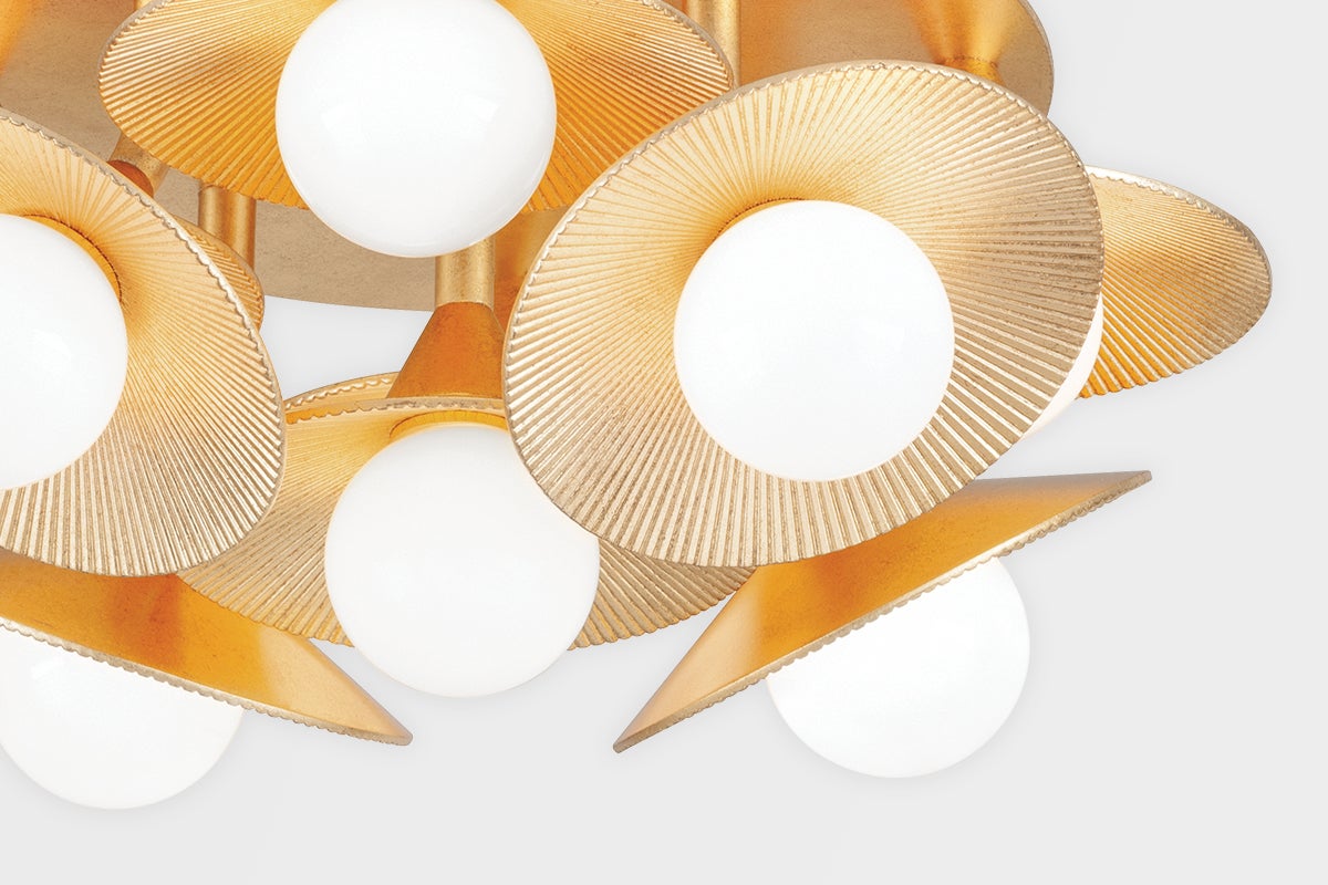 Emerald Semi-Flush Ceiling Light by Corbett Lighting