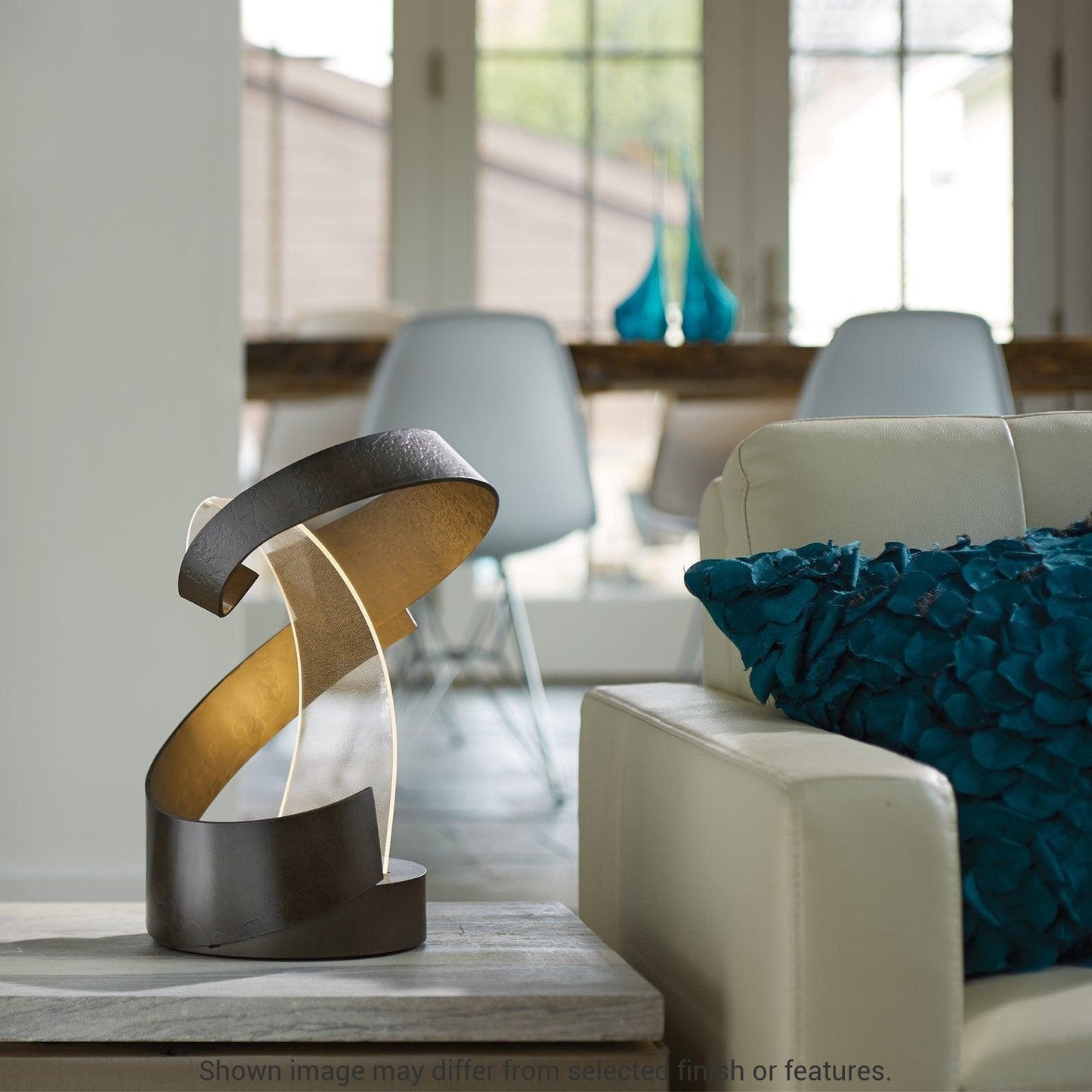 Encounter LED Table Lamp - White by Hubbardton Forge