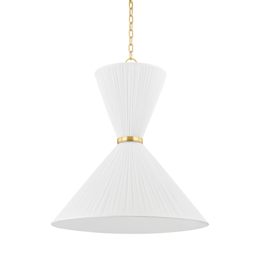 Enid Large Pendant - Aged Brass by Hudson Valley Lighting