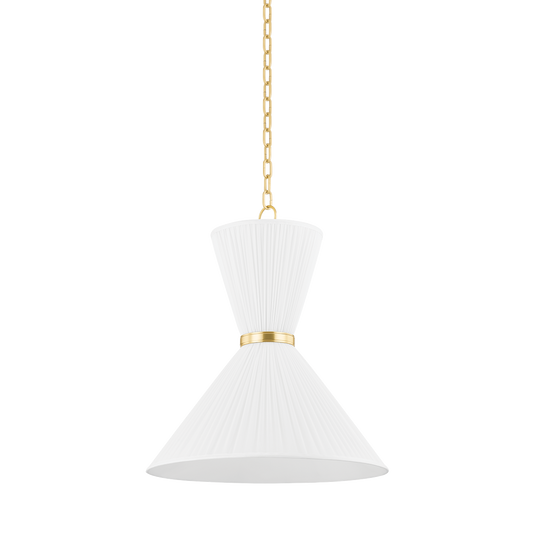 Enid Pendant - Aged Brass by Hudson Valley Lighting