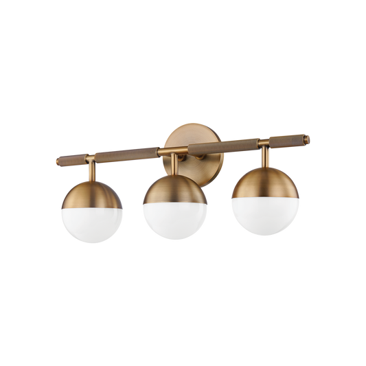 Enson Vanity Light - 3-Light - Patina Brass - Troy Lighting B1408-PBR