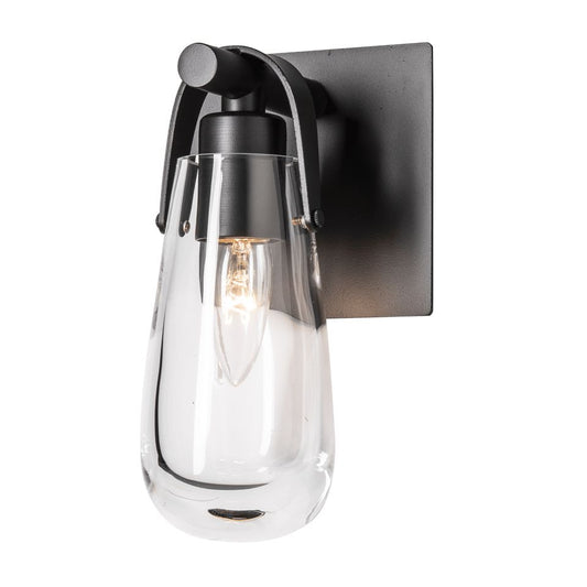 Eos 1-Light Bath Sconce - Black by Hubbardton Forge