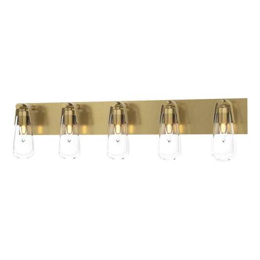 Eos 5-Light Bath Sconce - Modern Brass by Hubbardton Forge