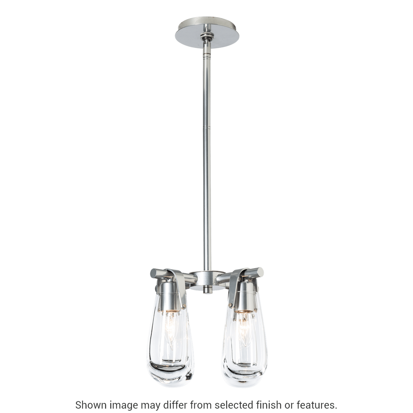 Eos Semi-Flush Pendant - White by Hubbardton Forge