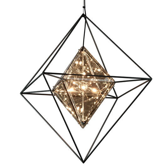 Epic Chandelier - 8-Light - Forged Iron - Troy Lighting F5327-TRN