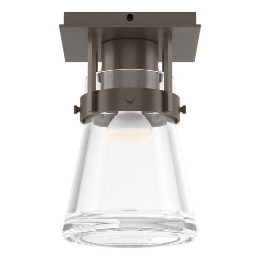 Erlenmeyer 1-Light Semi-Flush - Bronze by Hubbardton Forge