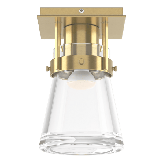 Erlenmeyer 1-Light Semi-Flush - Modern Brass by Hubbardton Forge