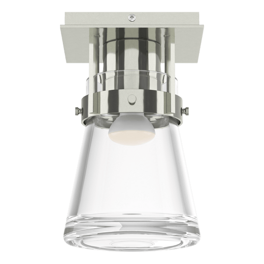 Erlenmeyer 1-Light Semi-Flush - Sterling by Hubbardton Forge