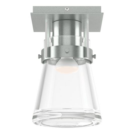 Erlenmeyer 1-Light Semi-Flush - Vintage Platinum by Hubbardton Forge