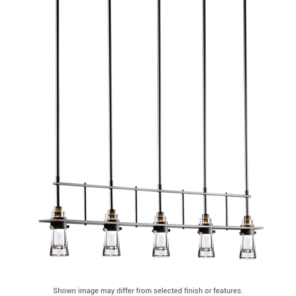 Erlenmeyer 5-Light Pendant - White by Hubbardton Forge