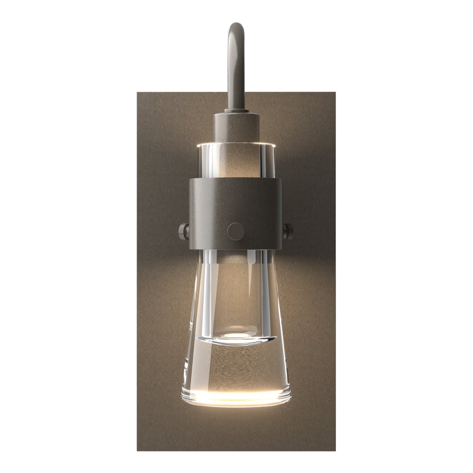 Erlenmeyer Ada Sconce - Dark Smoke by Hubbardton Forge
