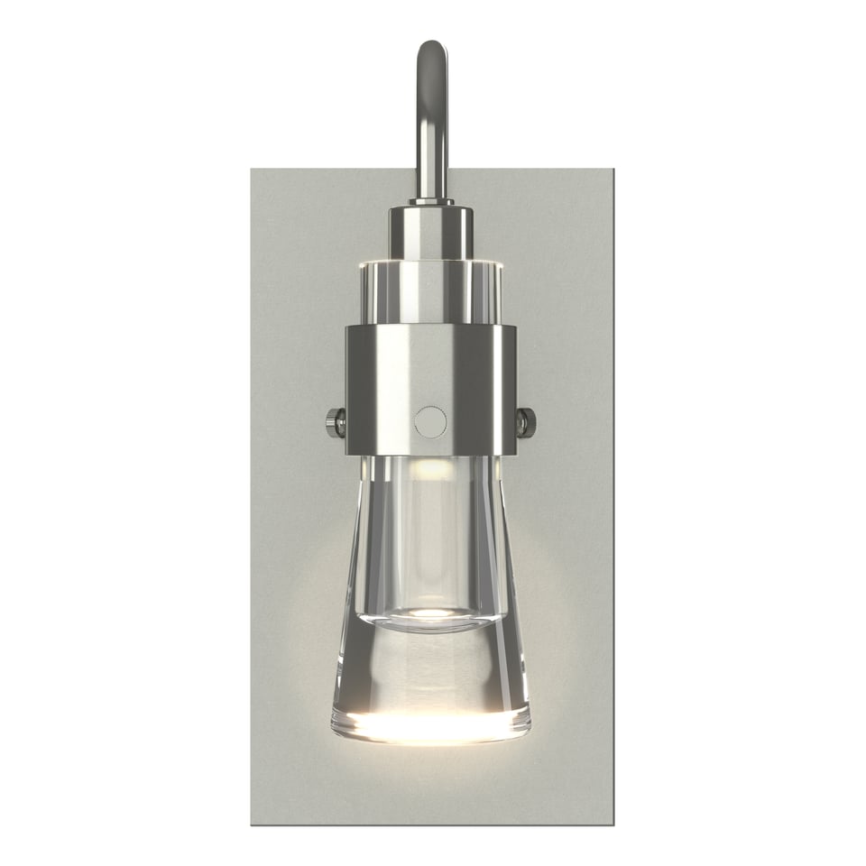 Erlenmeyer Ada Sconce - Sterling by Hubbardton Forge