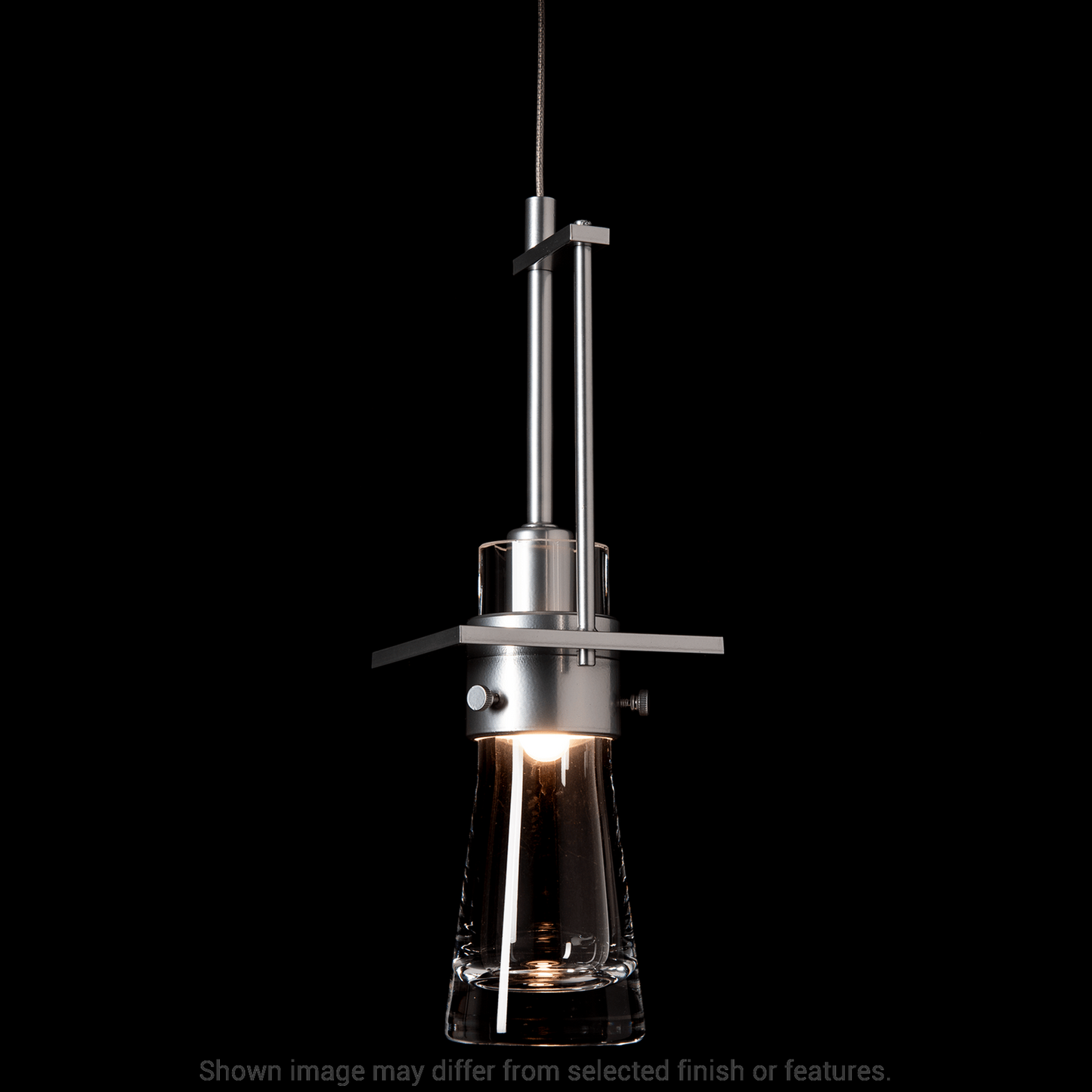 Erlenmeyer Large Low Voltage Mini Pendant - White by Hubbardton Forge