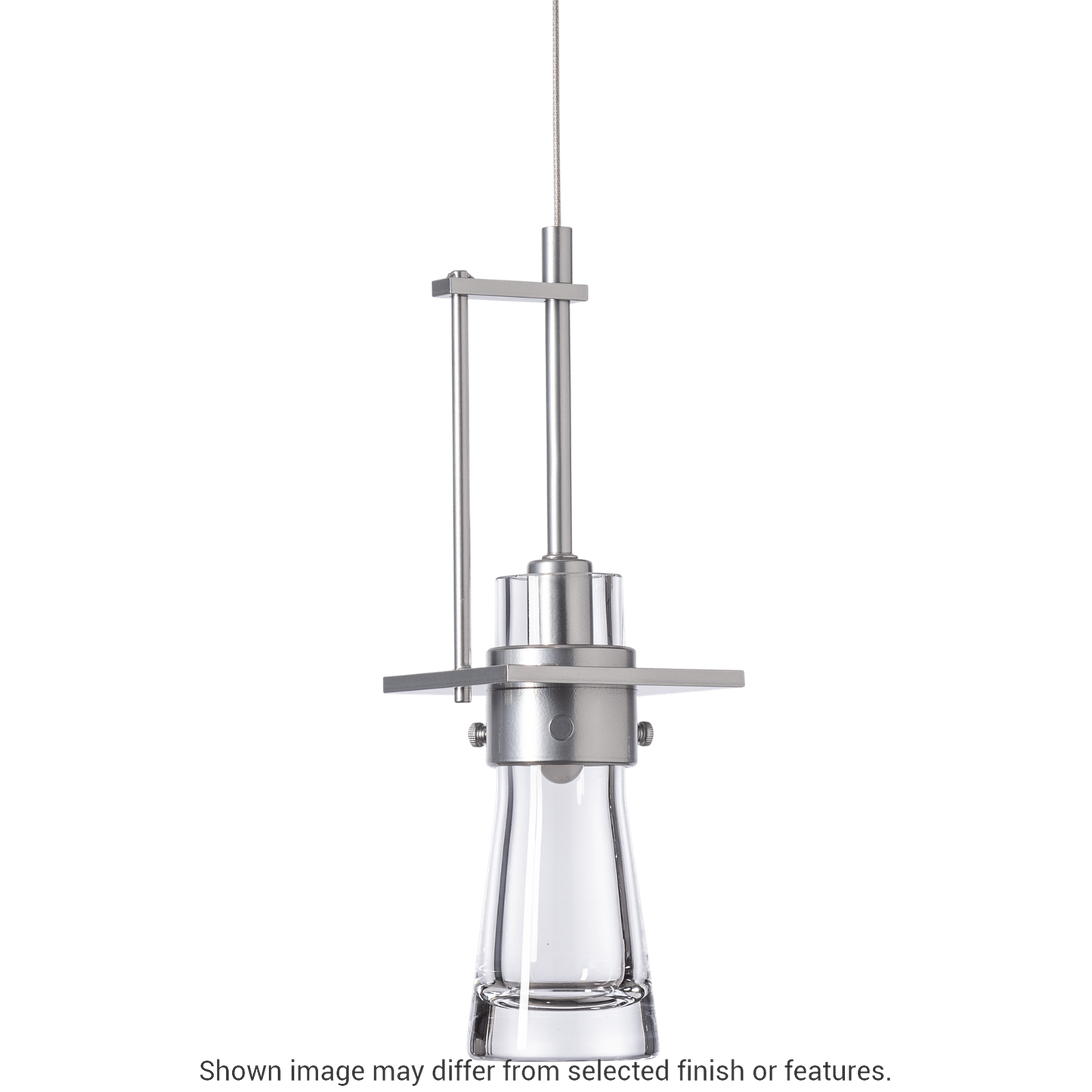 Erlenmeyer Large Low Voltage Mini Pendant - White by Hubbardton Forge