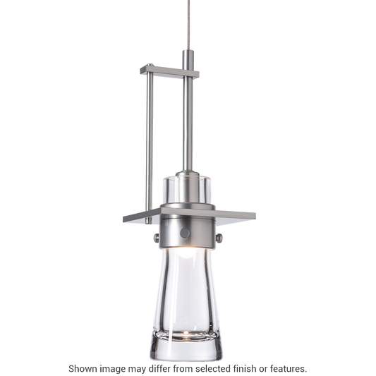 Erlenmeyer Large Low Voltage Mini Pendant - White by Hubbardton Forge