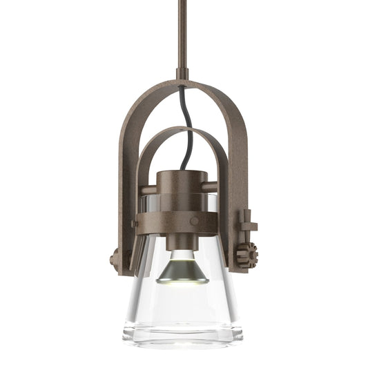 Erlenmeyer Large Mini Pendant - Bronze by Hubbardton Forge