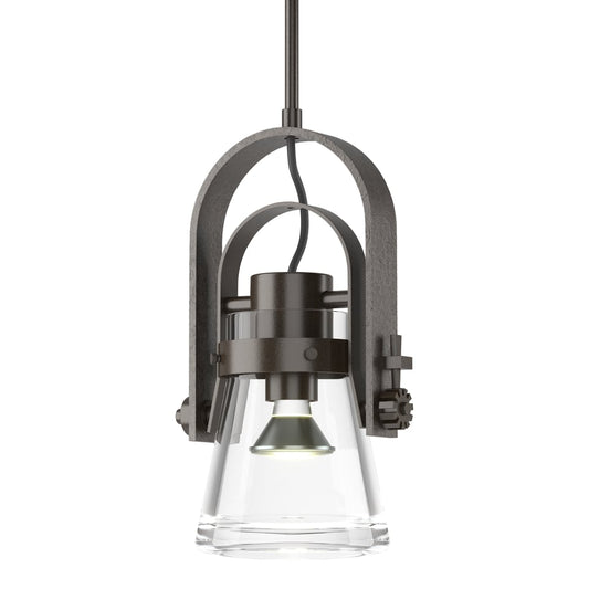 Erlenmeyer Large Mini Pendant - Oil Rubbed Bronze by Hubbardton Forge