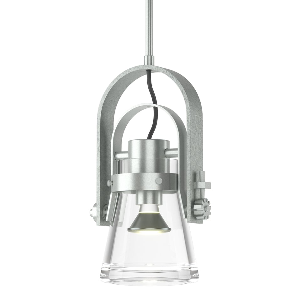 Erlenmeyer Large Mini Pendant - Vintage Platinum by Hubbardton Forge