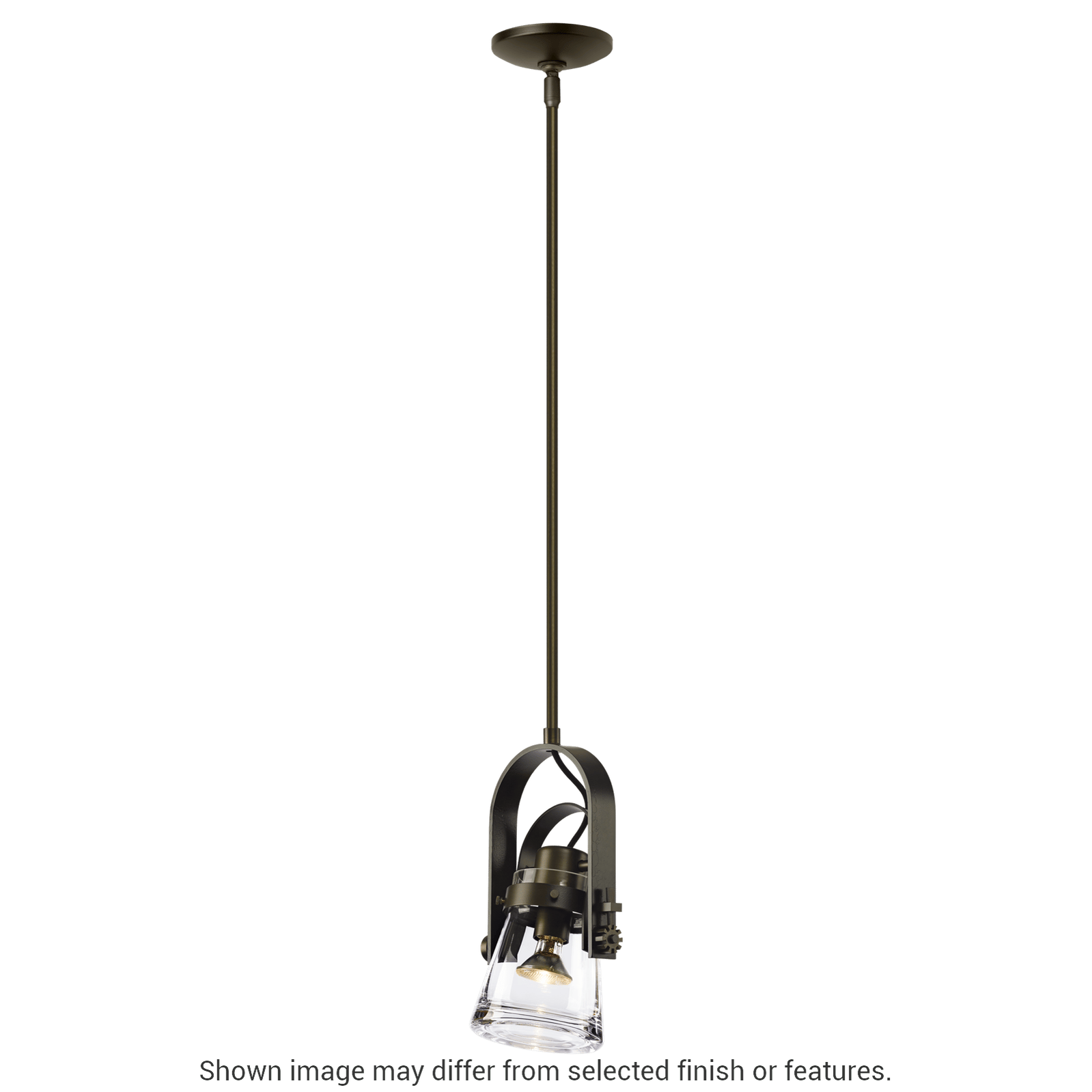 Erlenmeyer Large Mini Pendant - White by Hubbardton Forge