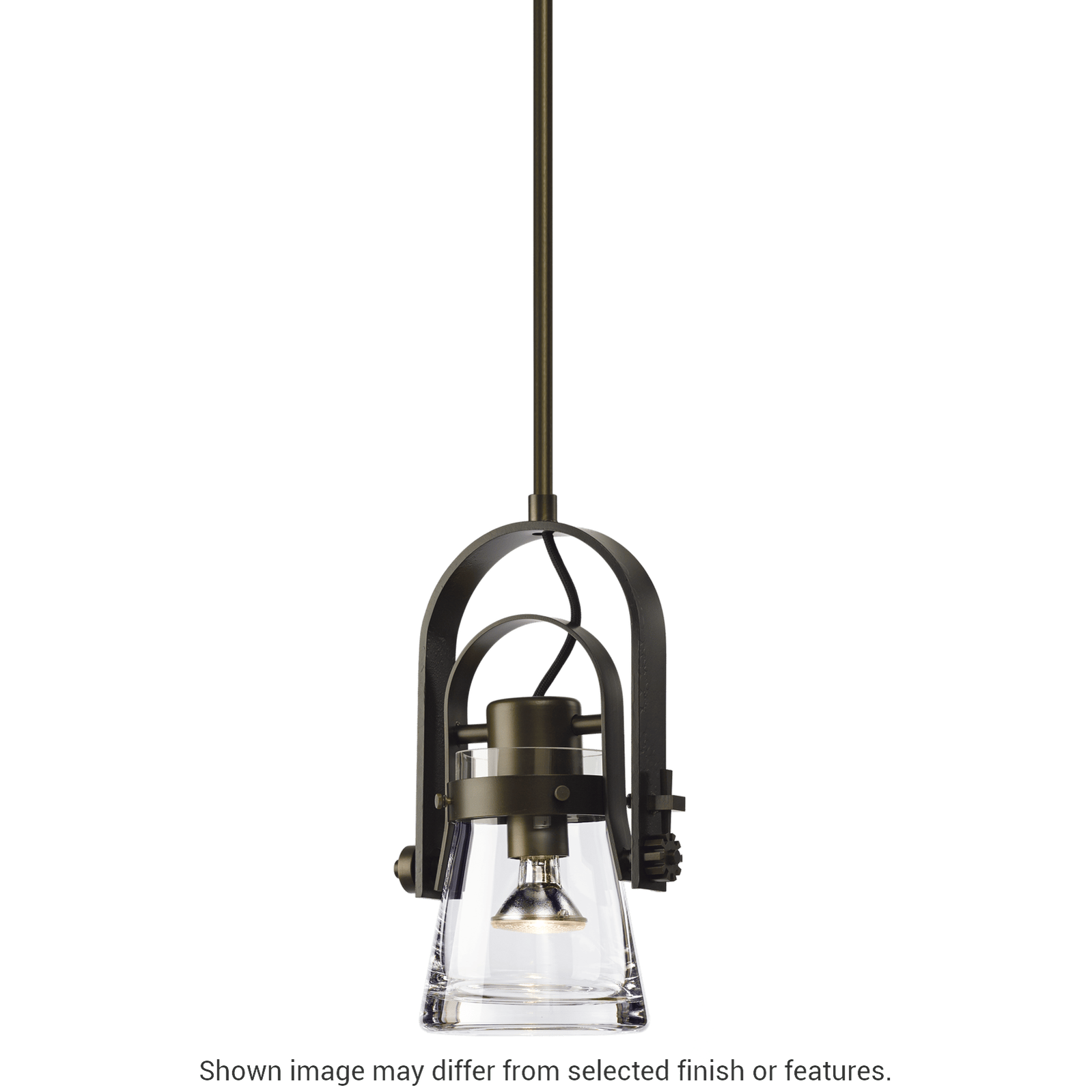 Erlenmeyer Large Mini Pendant - White by Hubbardton Forge
