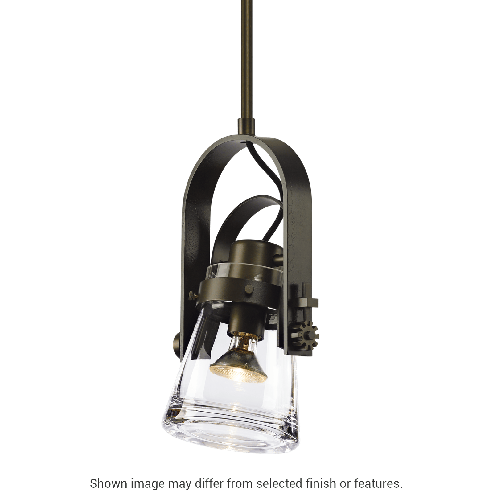 Erlenmeyer Large Mini Pendant - White by Hubbardton Forge