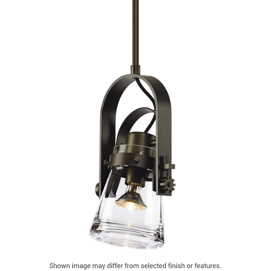 Erlenmeyer Large Mini Pendant - White by Hubbardton Forge