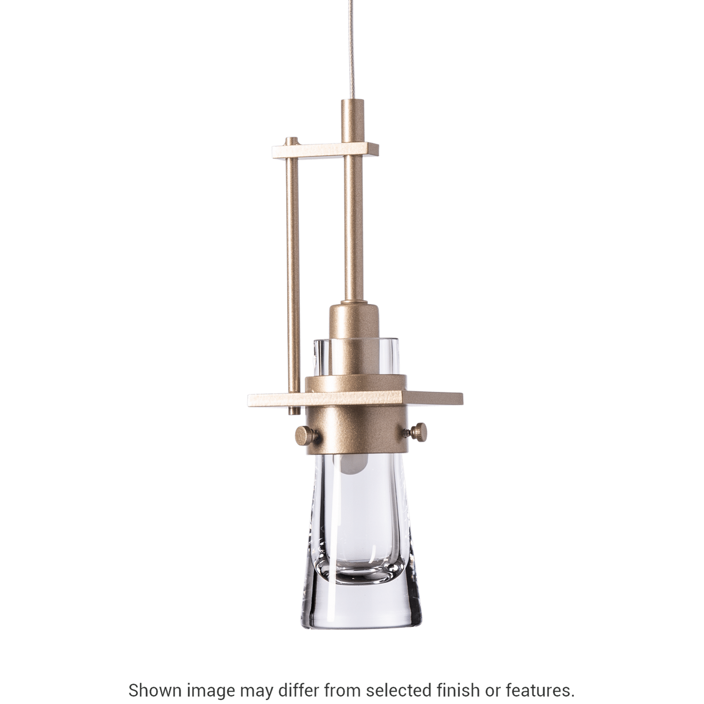 Erlenmeyer Low Voltage Mini Pendant - White by Hubbardton Forge
