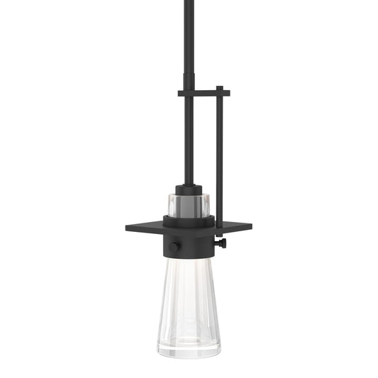 Erlenmeyer Mini Pendant - Black by Hubbardton Forge