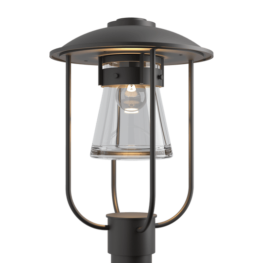 Erlenmeyer Outdoor Post Light - Oil Rubbed Bronze by Hubbardton Forge