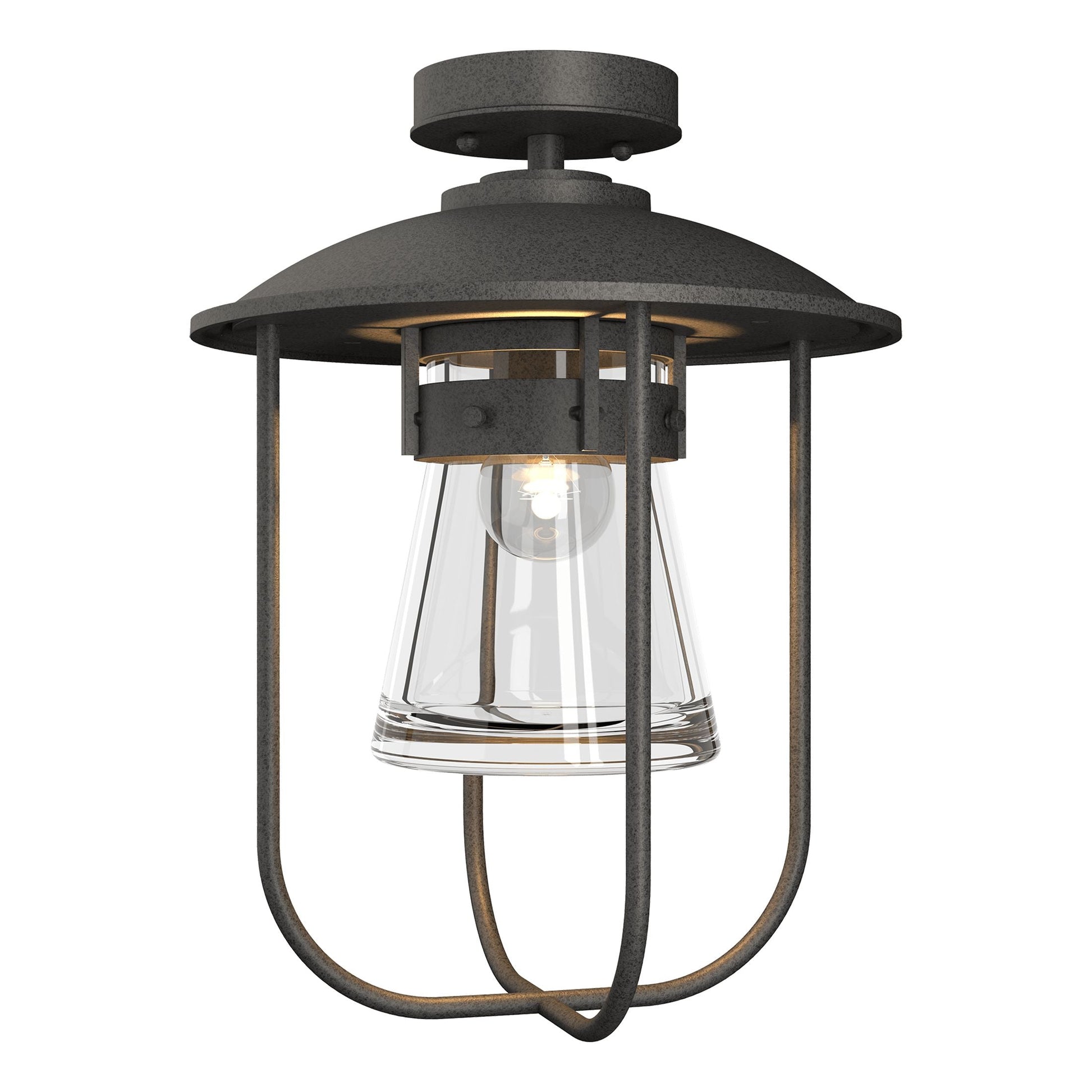Erlenmeyer Outdoor Semi-Flush by Hubbardton Forge