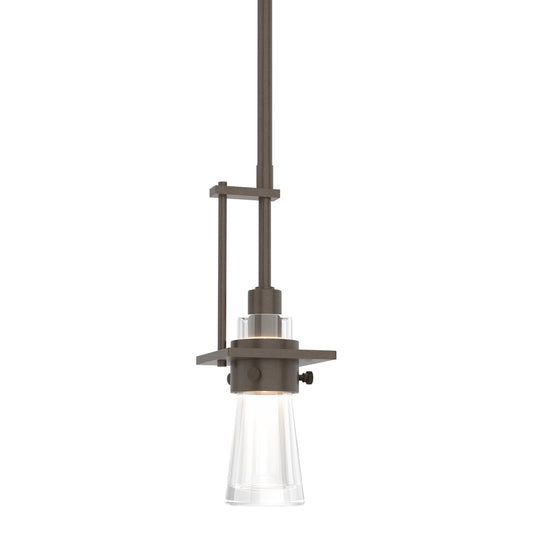 Erlenmeyer Small Mini Pendant - Bronze by Hubbardton Forge
