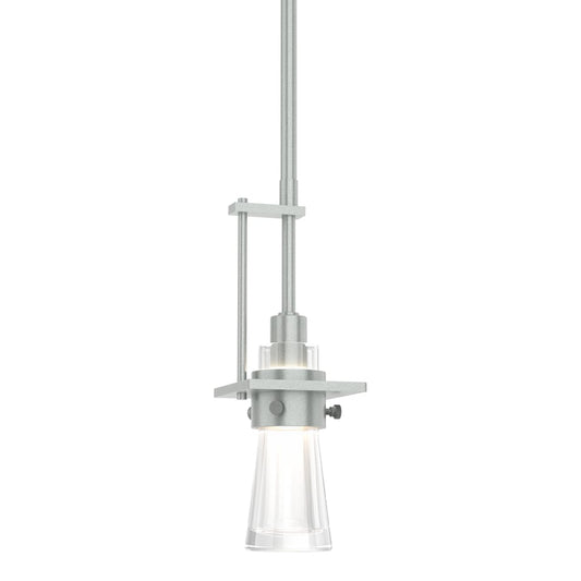 Erlenmeyer Small Mini Pendant - Vintage Platinum by Hubbardton Forge