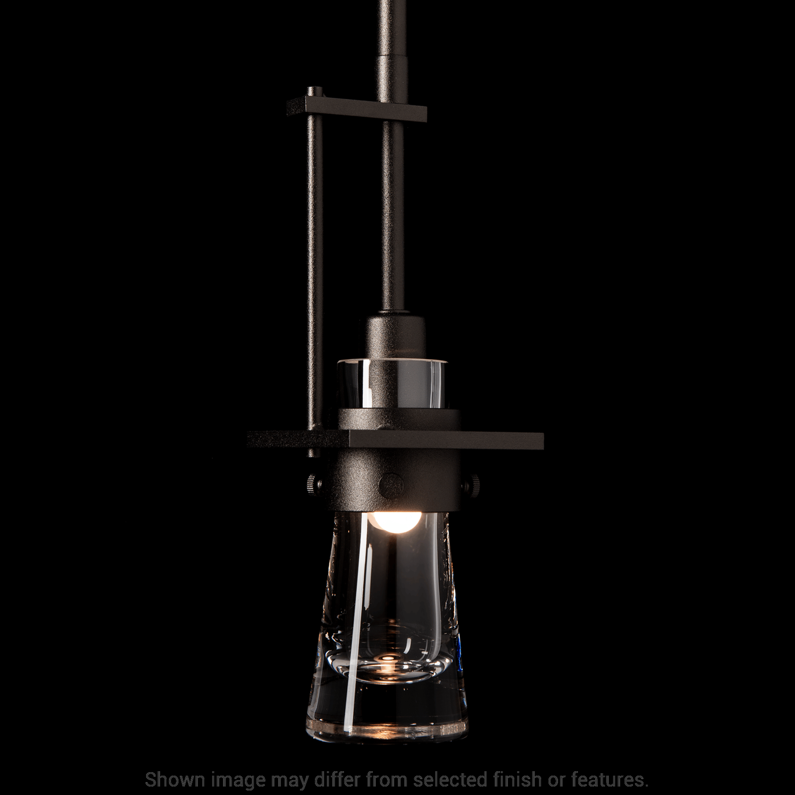 Erlenmeyer Small Mini Pendant - White by Hubbardton Forge