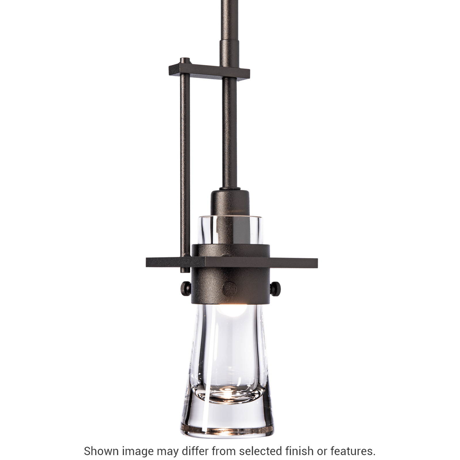 Erlenmeyer Small Mini Pendant - White by Hubbardton Forge